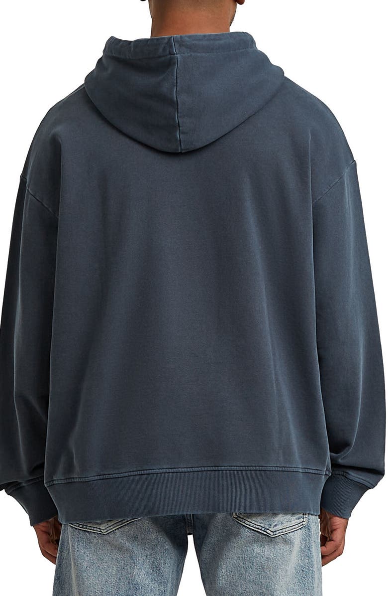 G-STAR Appliqué Logo Hoodie, Alternate, color, Dark Patriot Blue