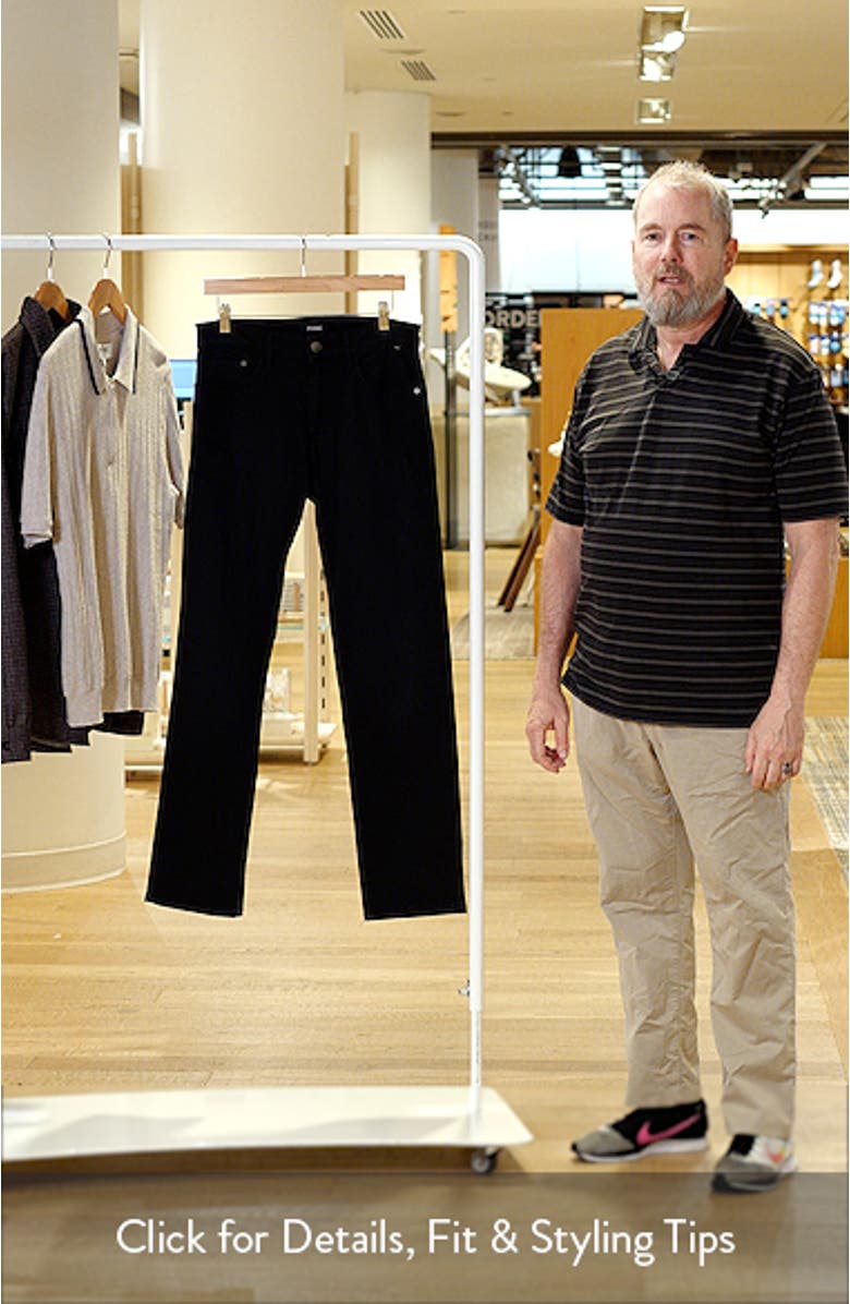 Zach Straight Leg Stretch Jeans, sales video thumbnail