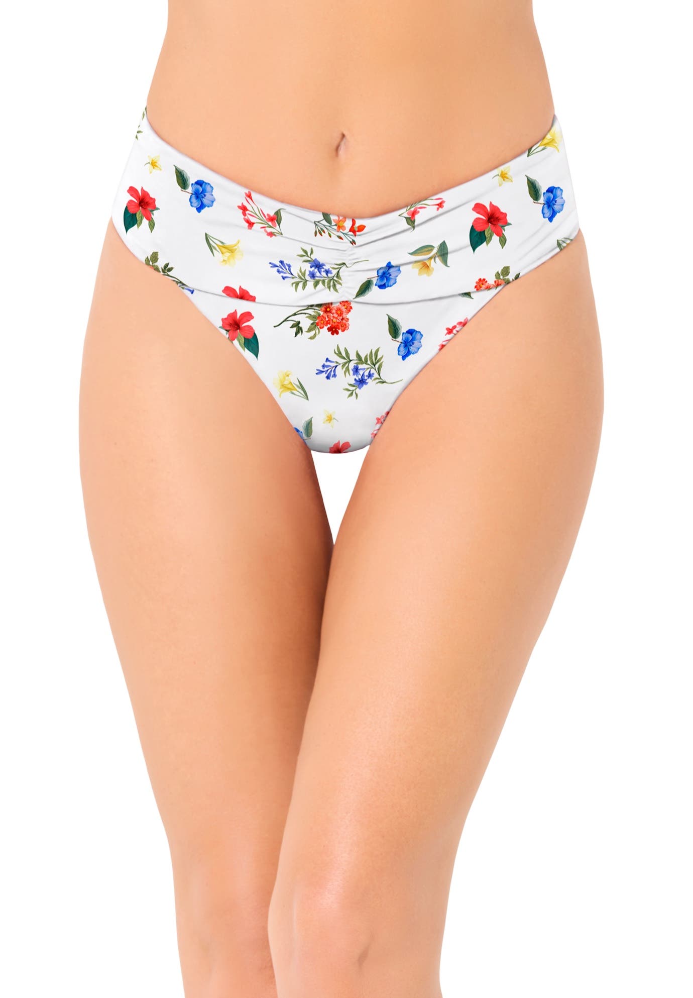 White Ditsy Floral