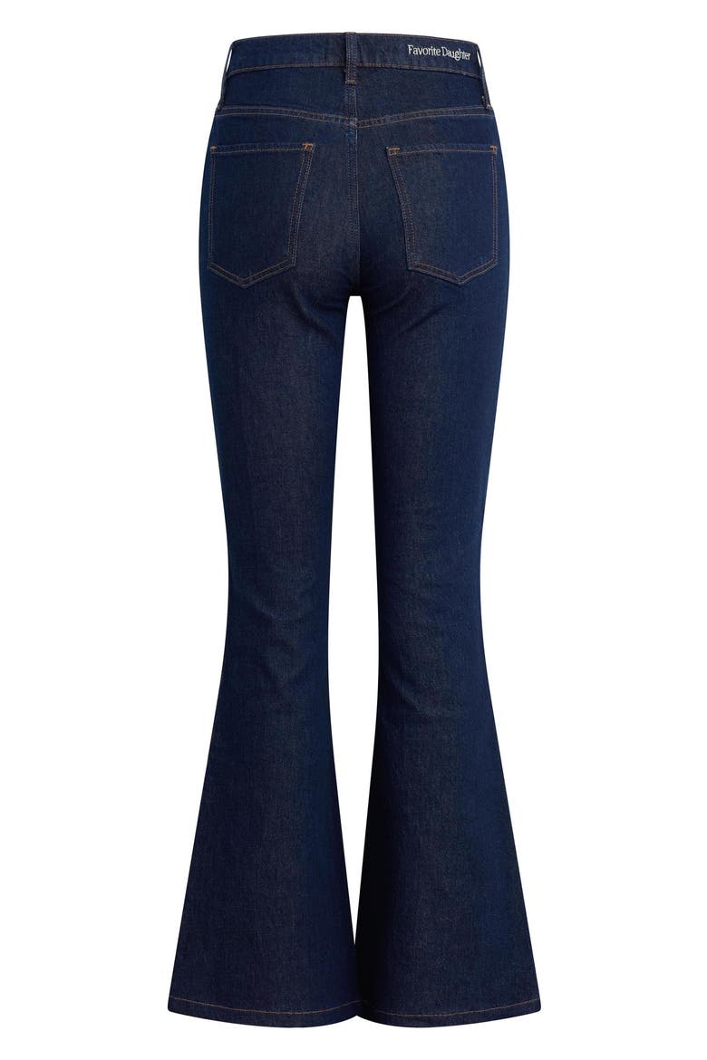The Maurice High Waist Flare Leg Jeans, Alternate, color, OXFORD