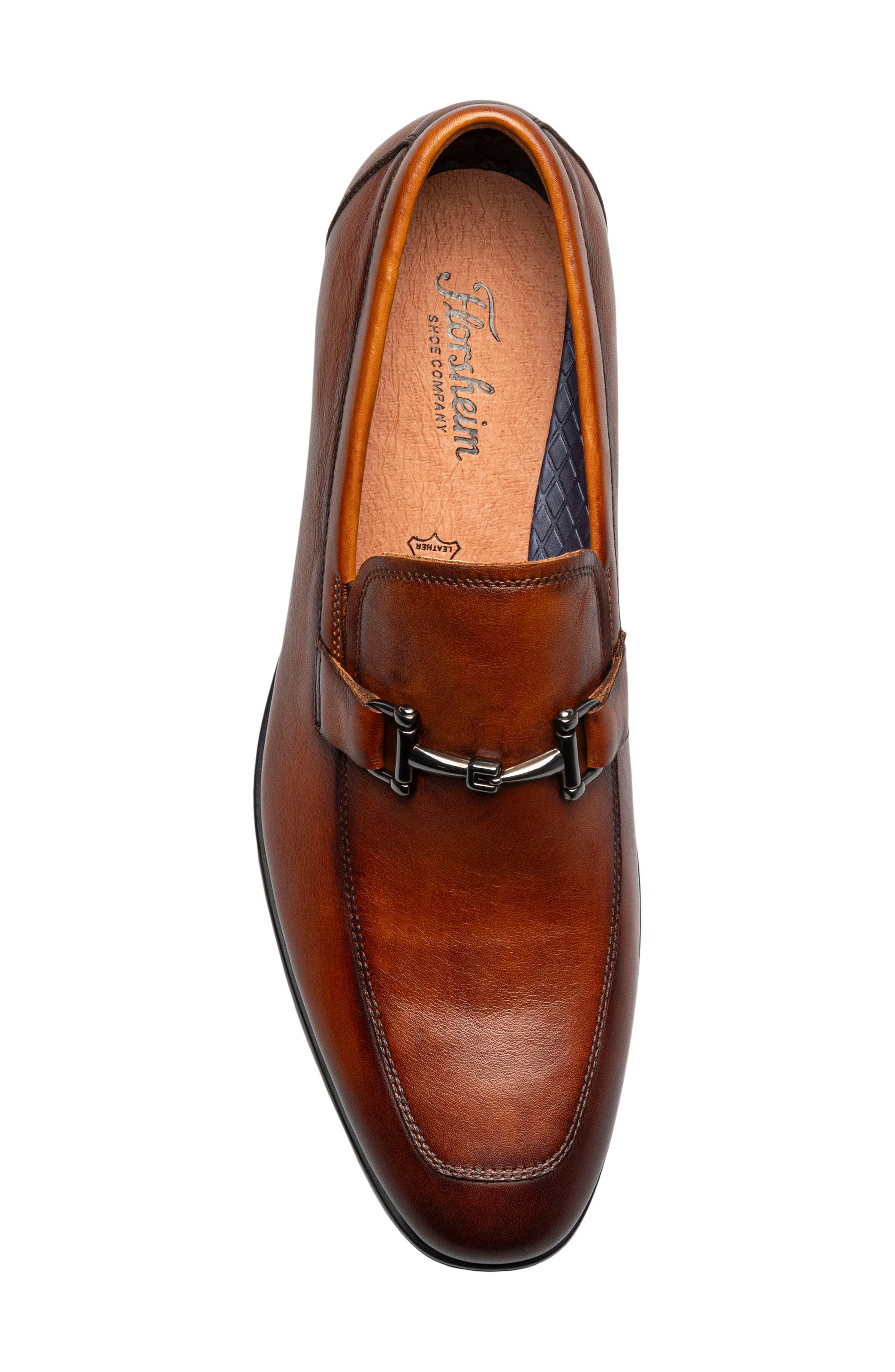 Pregamo Moc Toe Bit Loafer, Alternate, color, COGNAC