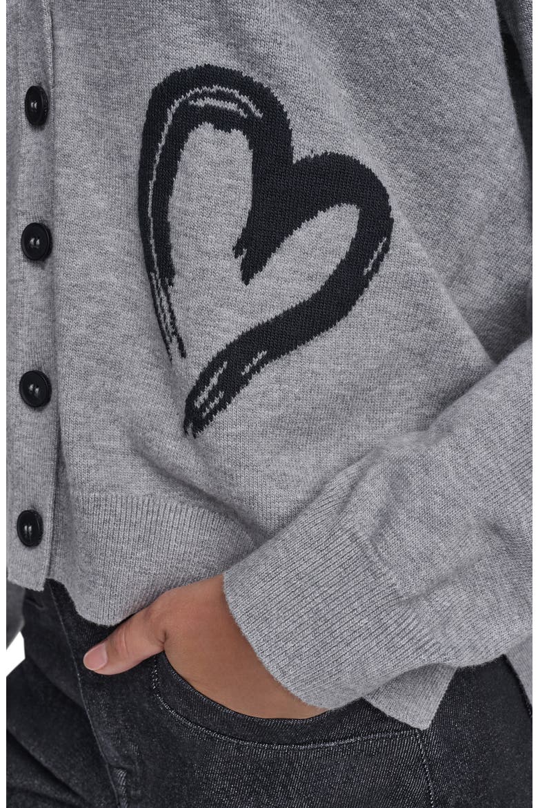 Heart Brushstroke Cardigan, Alternate, color, FEATHER HT