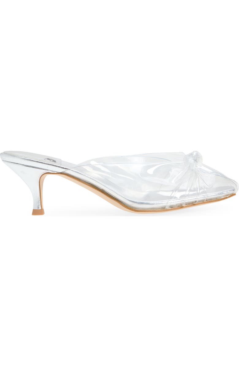 Jeffrey Campbell Crystala Knotted Open Toe Slide Sandal, Alternate, color,