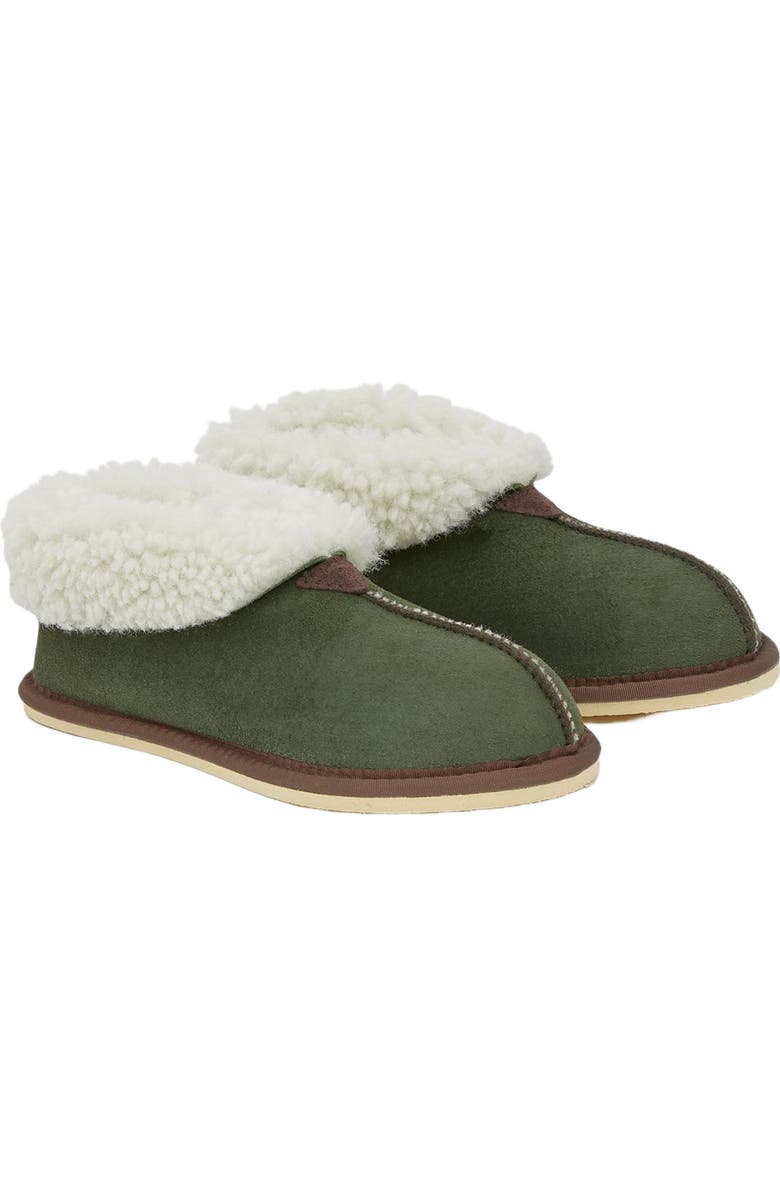 Celtic
Co. Ladies
Shearling Bootee Slippers, Alternate, color, Moss