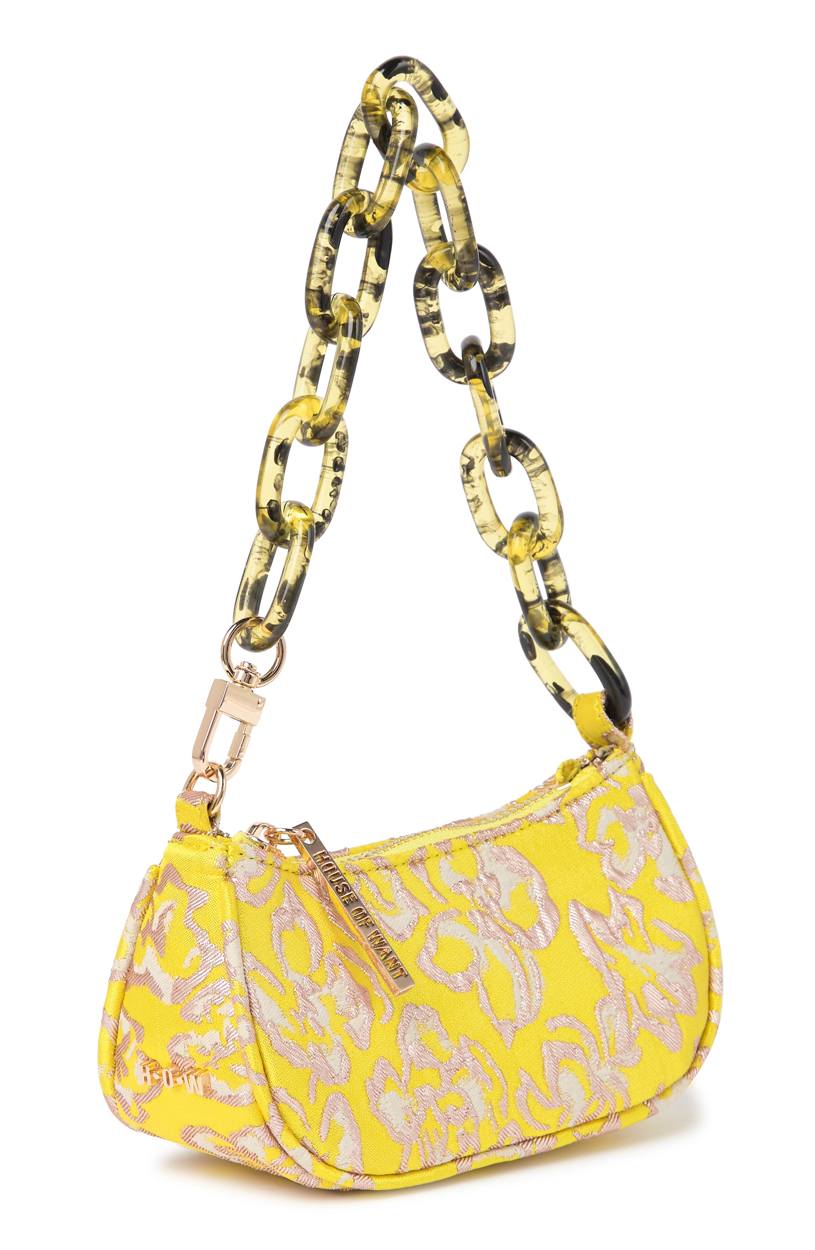 HOUSE OF WANT Newbie Mini Baguette Top Handle Bag, Alternate, color, 