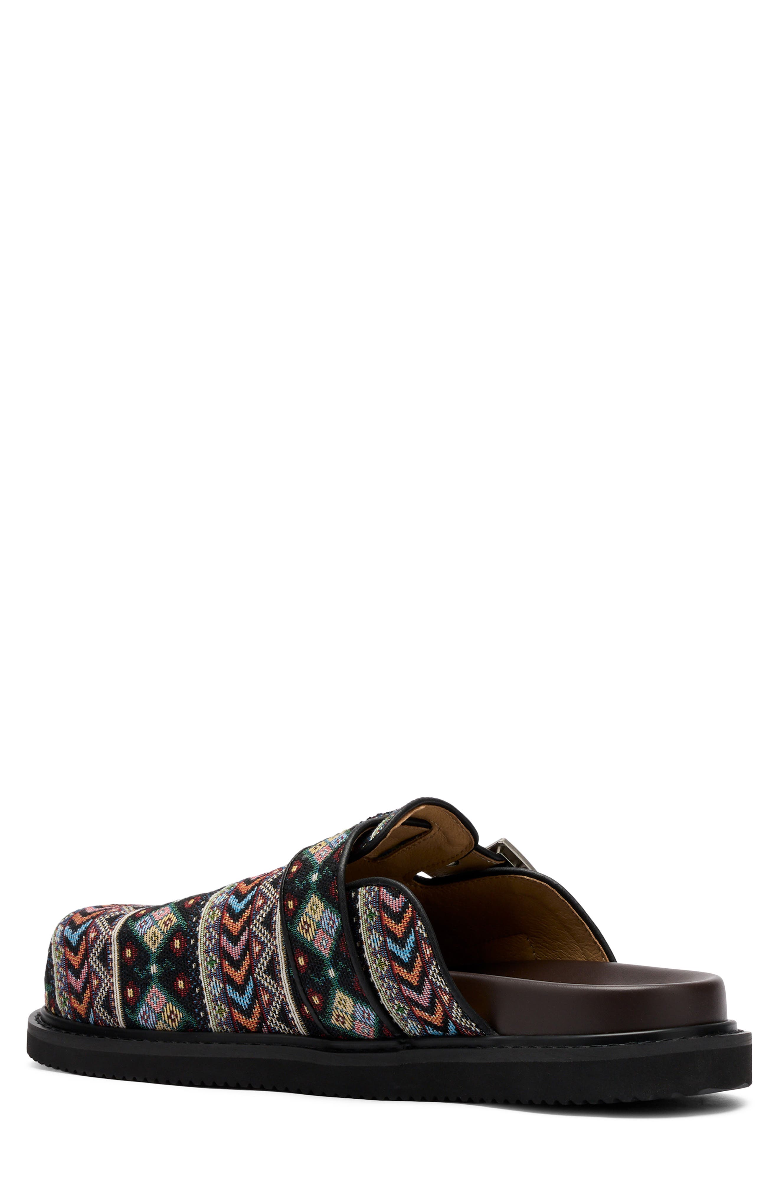MARC NOLAN Shiloh Woven Clog, Alternate, color, Midnight Mirage