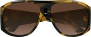 Chloé 60mm Gradient Navigator Sunglasses