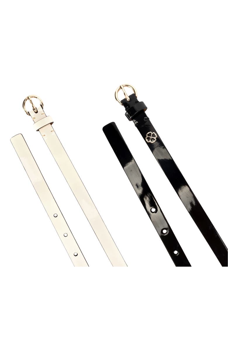 Kate Spade New York 2-pack skinny belts, Alternate, color,
