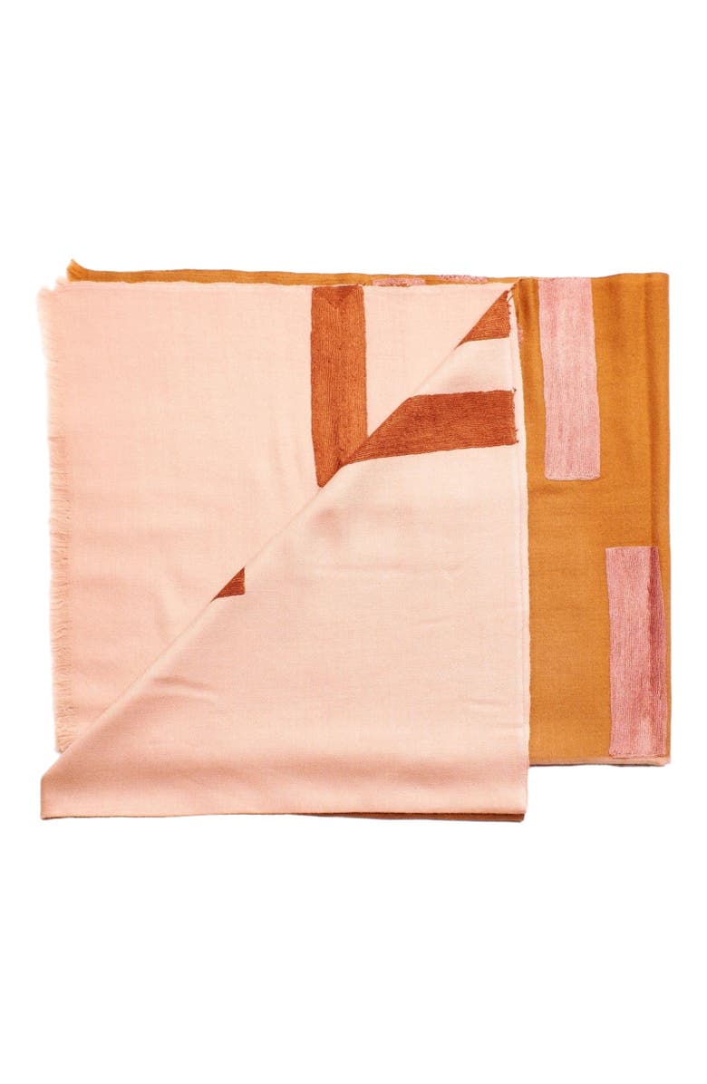 Studio Variously Soft Scarf, Main, color, Orange