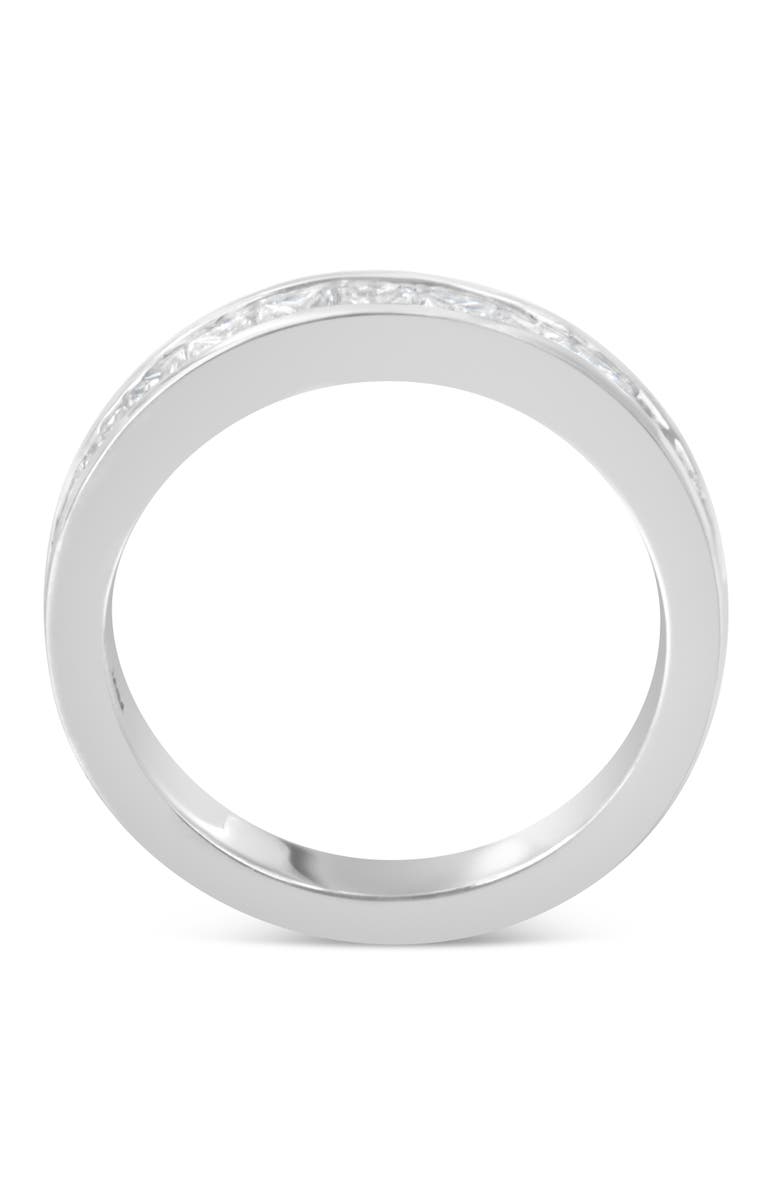 Haus of Brilliance 18K White Gold Princess Cut 1.0 Cttw Diamond Band Ring, Alternate, color, White Gold