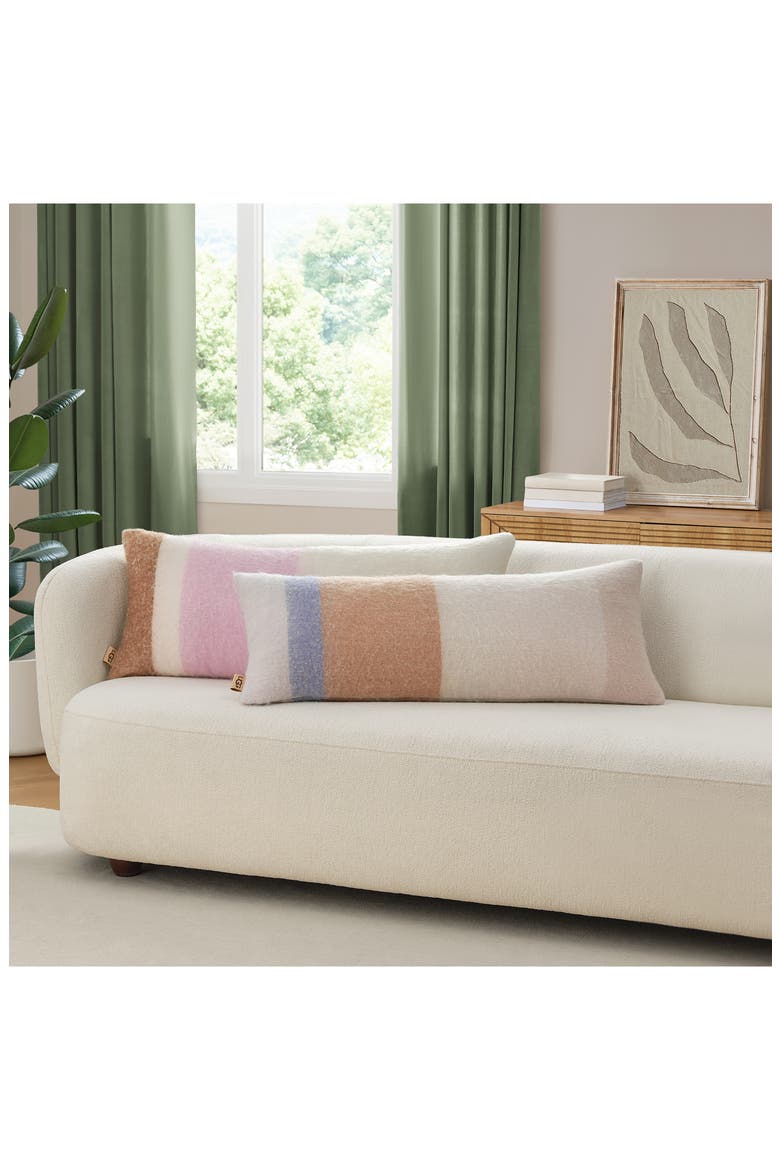 Simona Accent Pillow, Alternate, color, MISTY WISTERIA STRIPE