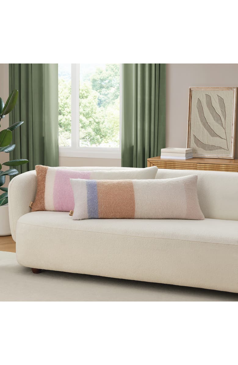 UGG<sup>®</sup> Simona Accent Pillow, Alternate, color, Misty Wisteria Stripe