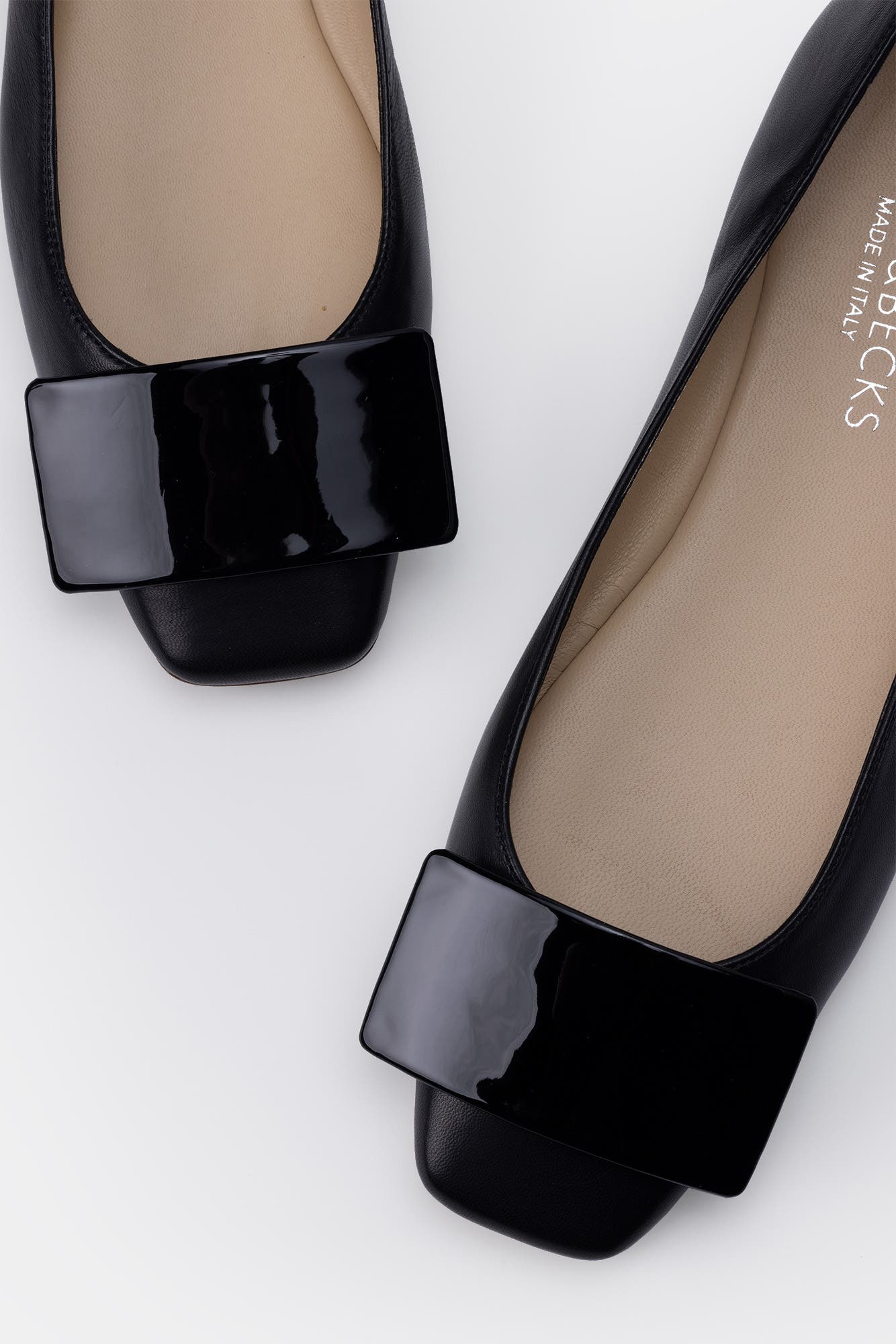 BELLS & BECKS Emma Ballerina Flat with Tab, Alternate, color, Black