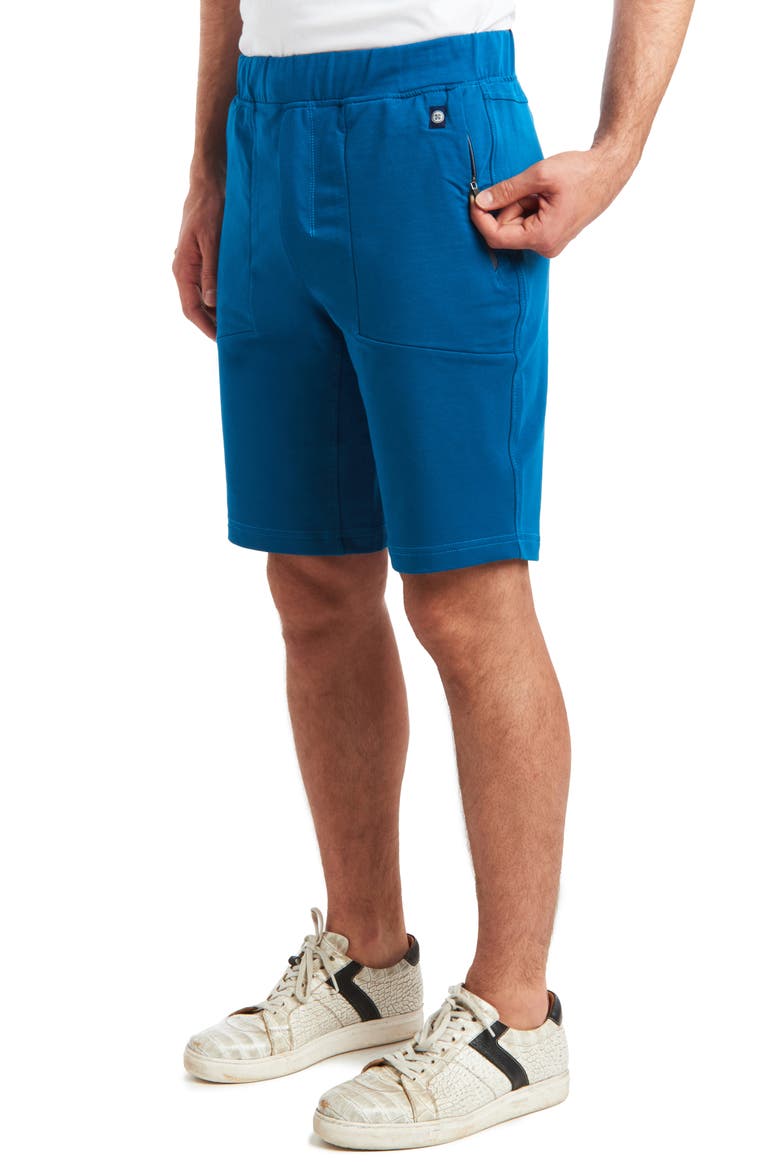 Gigi Solid Shorts, Alternate, color, MD BLUE