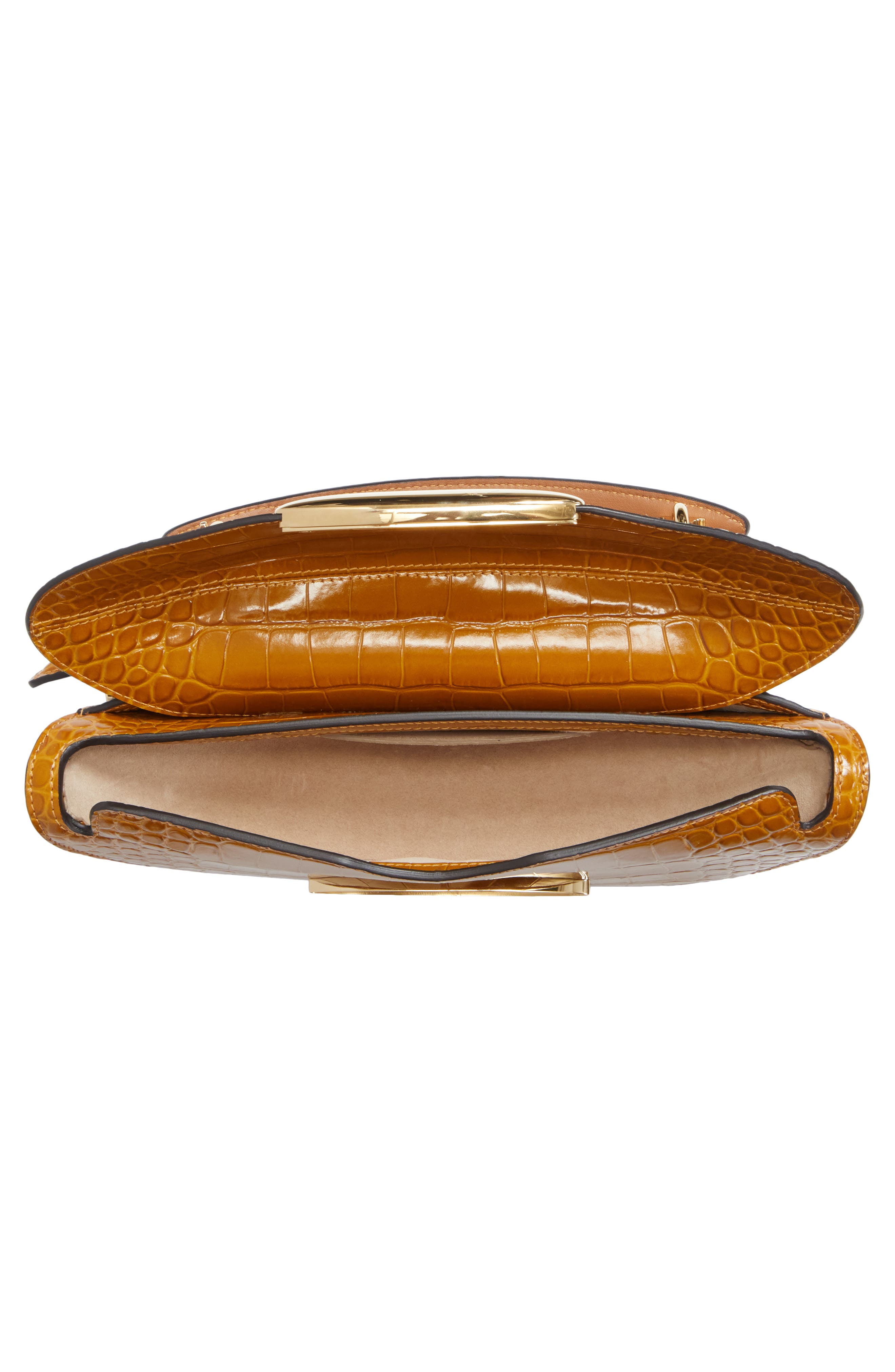 Zimmermann Wavelength Top Handle Bag, Alternate, color, Mustard