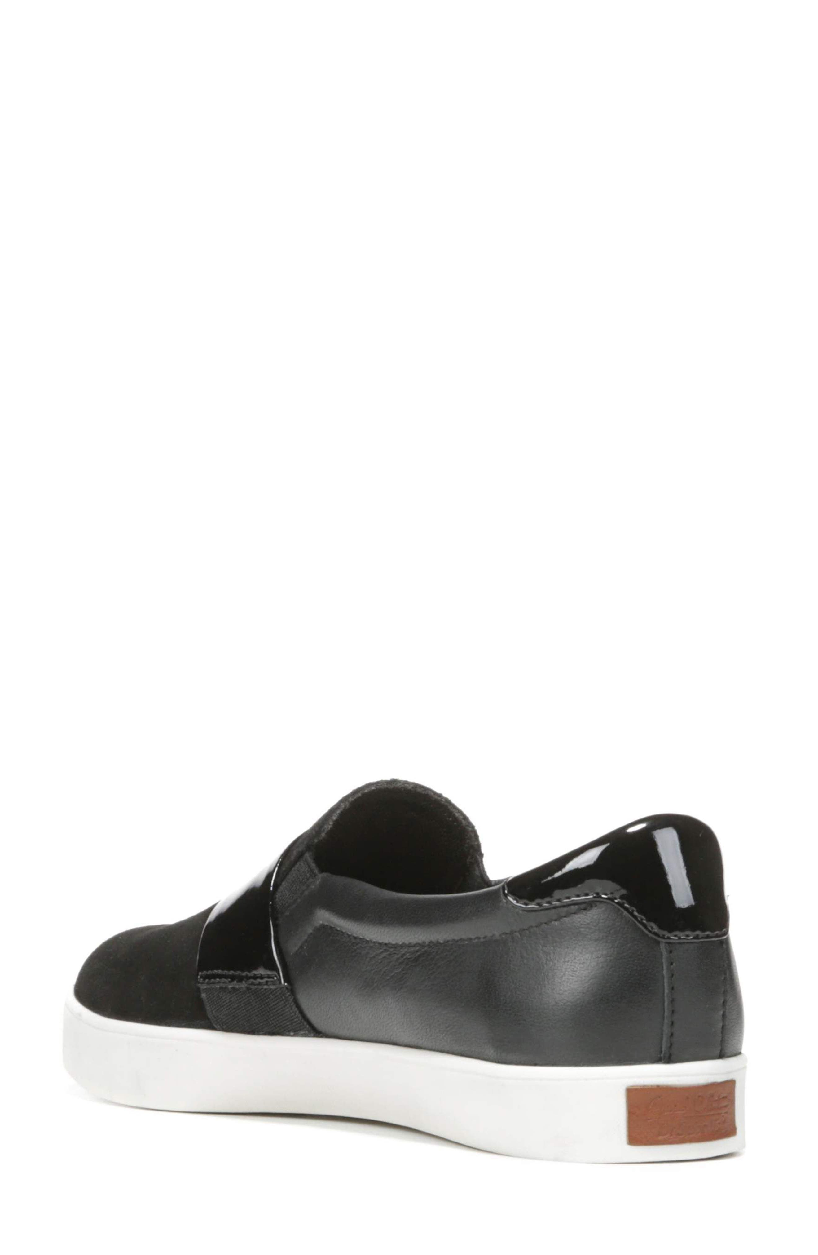 Scout Slip-On Sneaker, Alternate, color, BLACK LEATHER