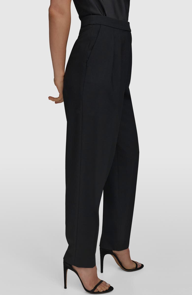 Donna Karan New York Pleated Ankle Pants, Alternate, color, 