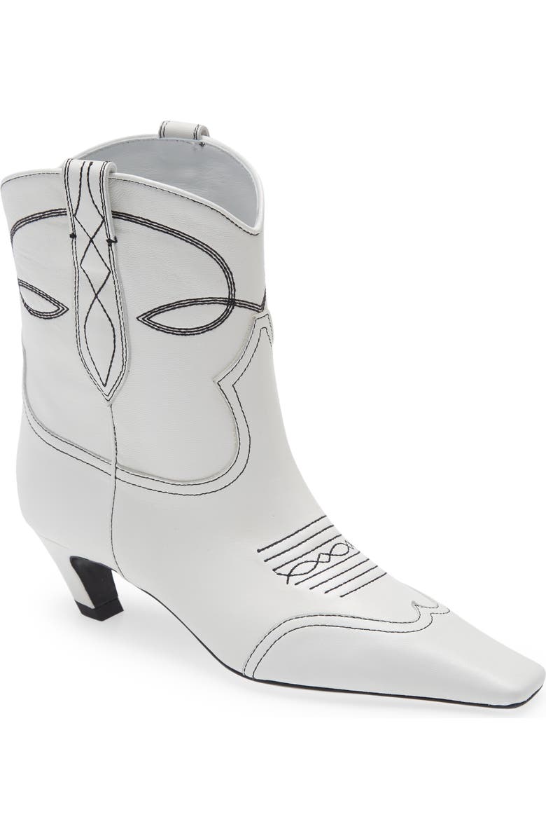 Khaite Dallas Short Western Boot, Main, color,