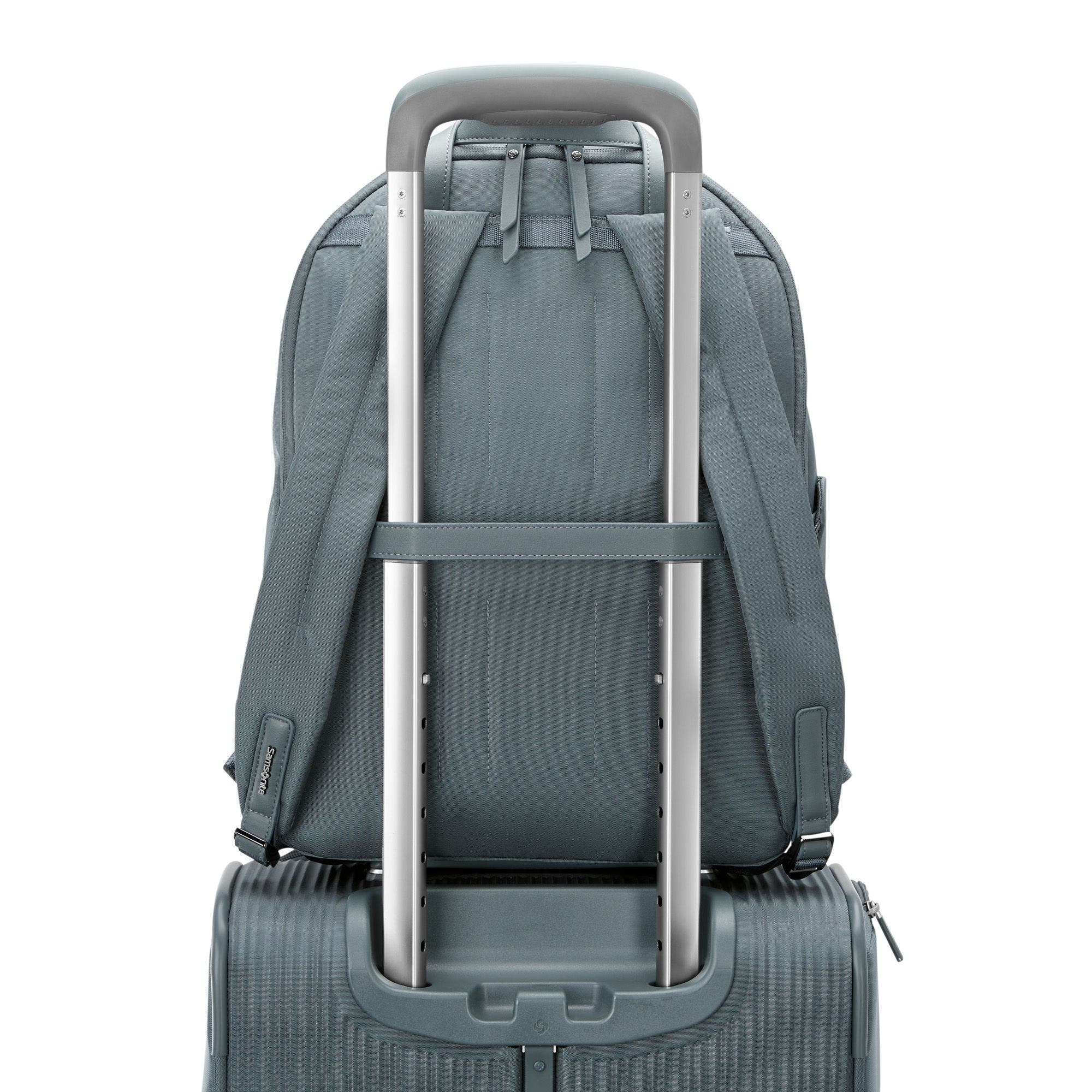 Silhouette 18 Women's 16" Laptop Backpack, Alternate, color, Slate Blue