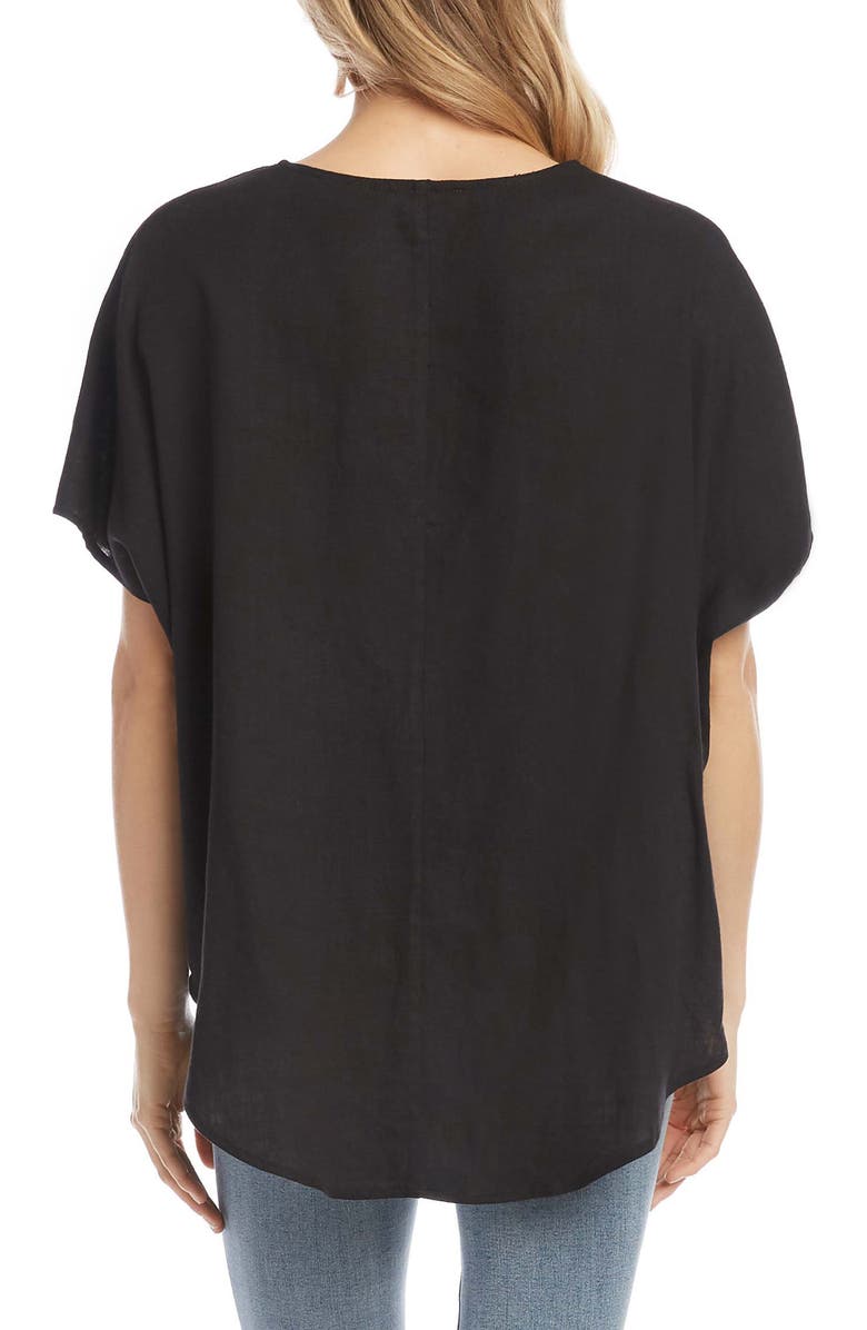 Karen Kane Oversize Crossover Top, Alternate, color, 