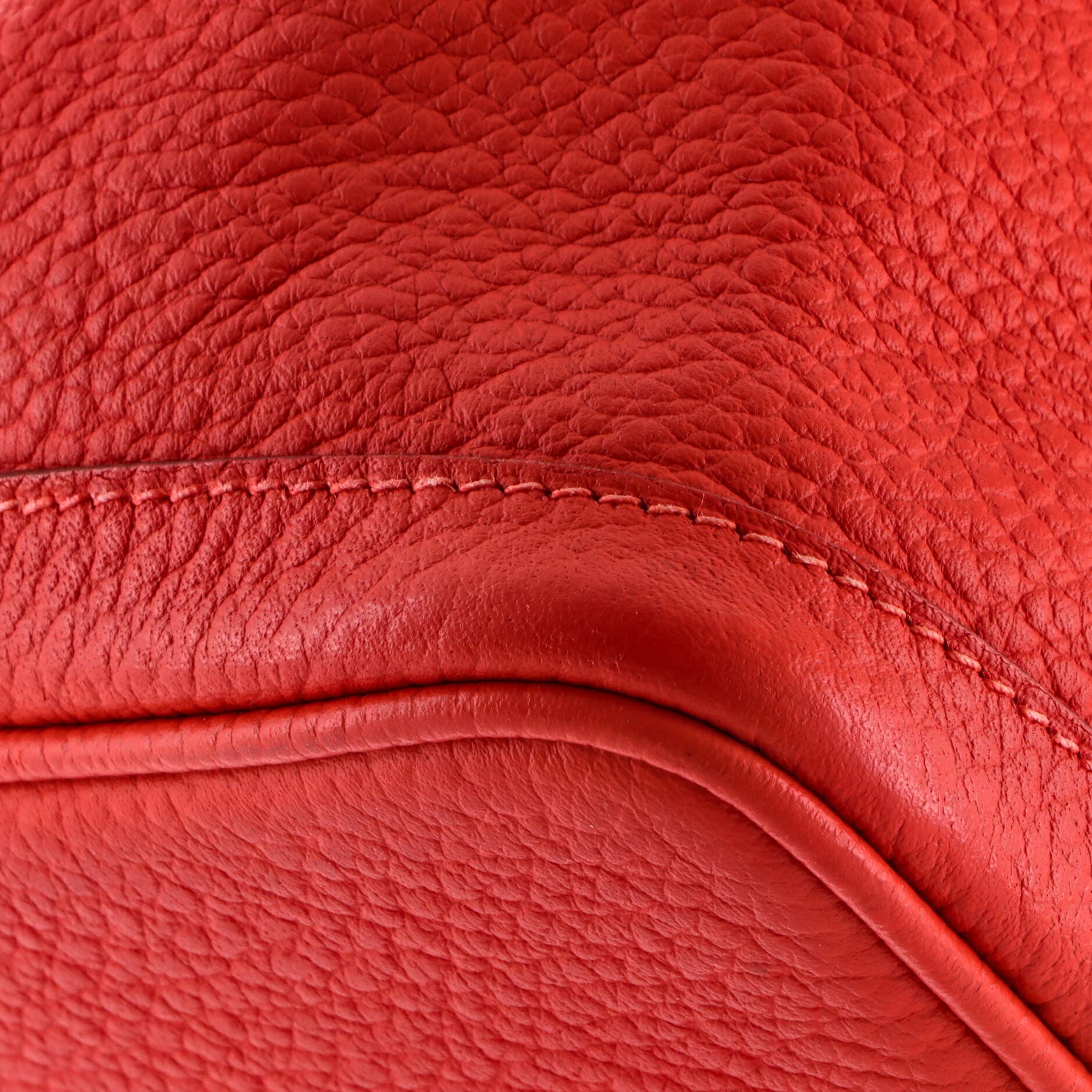 Pre-Owned Hermes Garden Party Tote Leather 36, Alternate, color, Geranium