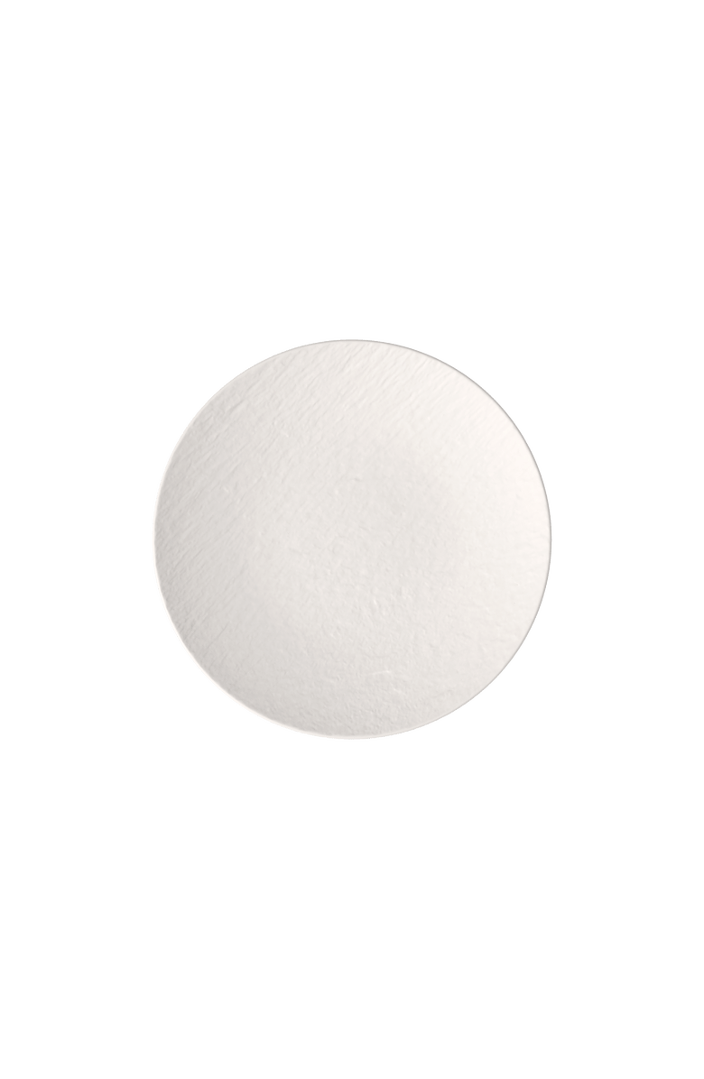 Villeroy & Boch Manufacture Rock blanc Universal Coupe Plate, Main, color, White