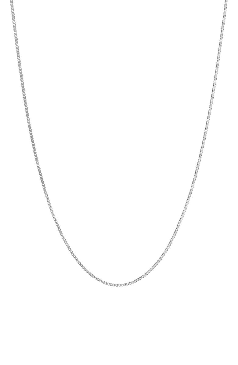 HAWLEY ST 14K Gold Classic Box Chain Necklace, Main, color, 