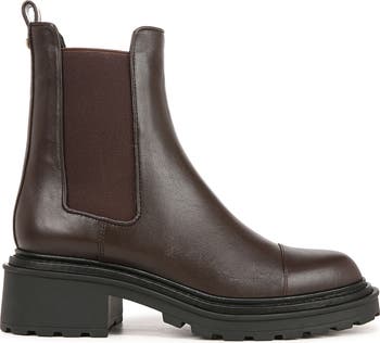 Delilah Cap Toe Chelsea Boot