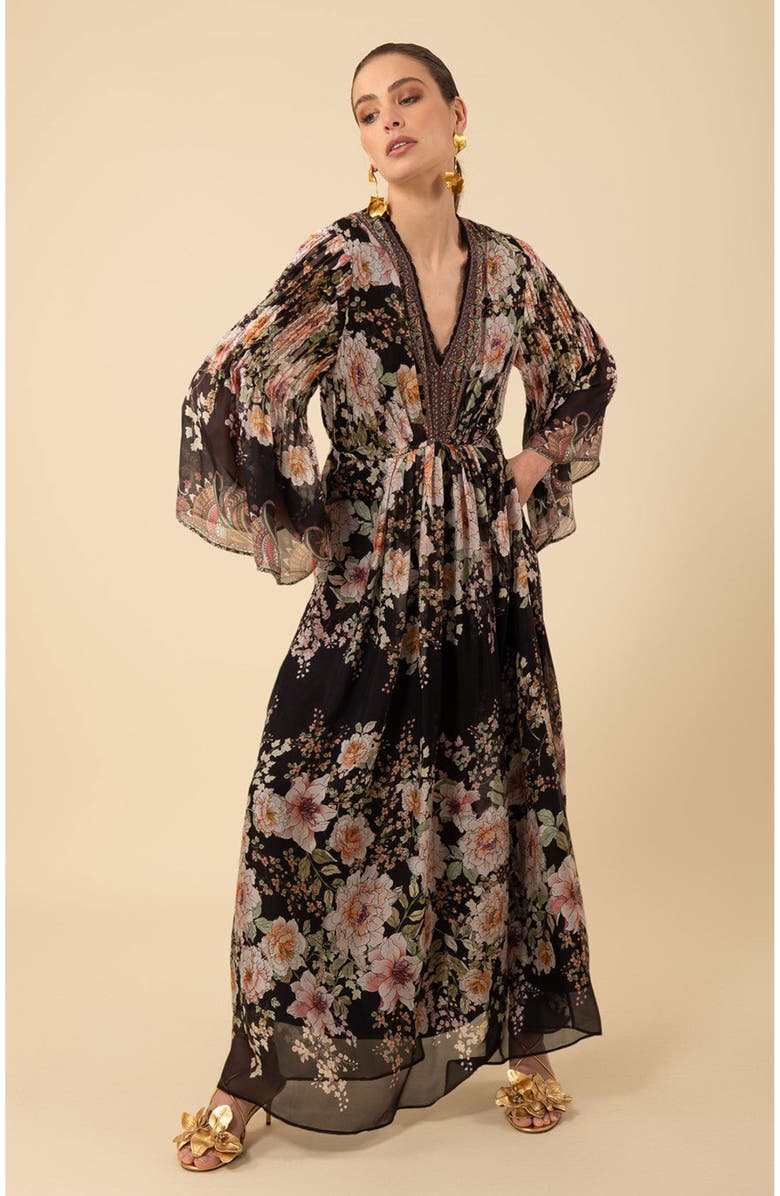 Hale Bob Alanna Chiffon Maxi Dress, Main, color, 