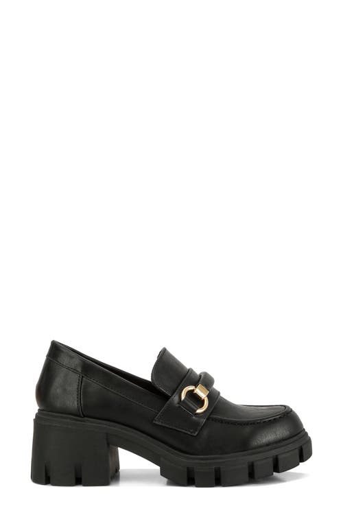 London Rag Evangeline Loafer In Black
