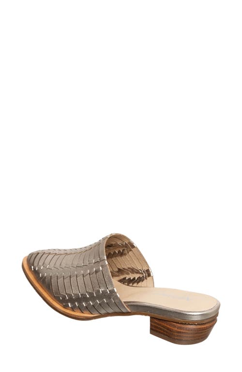 Antelope Ladessa Woven Mule In Gold