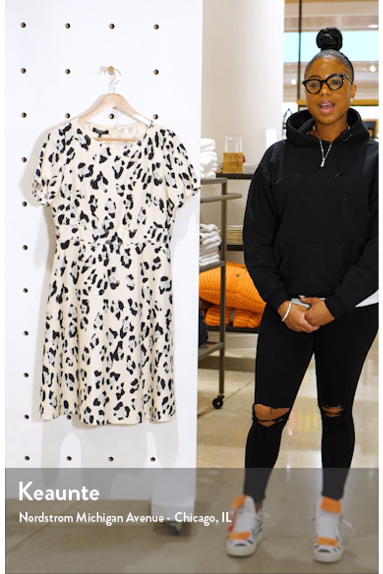 Amanda Spot Print Silk Dress video