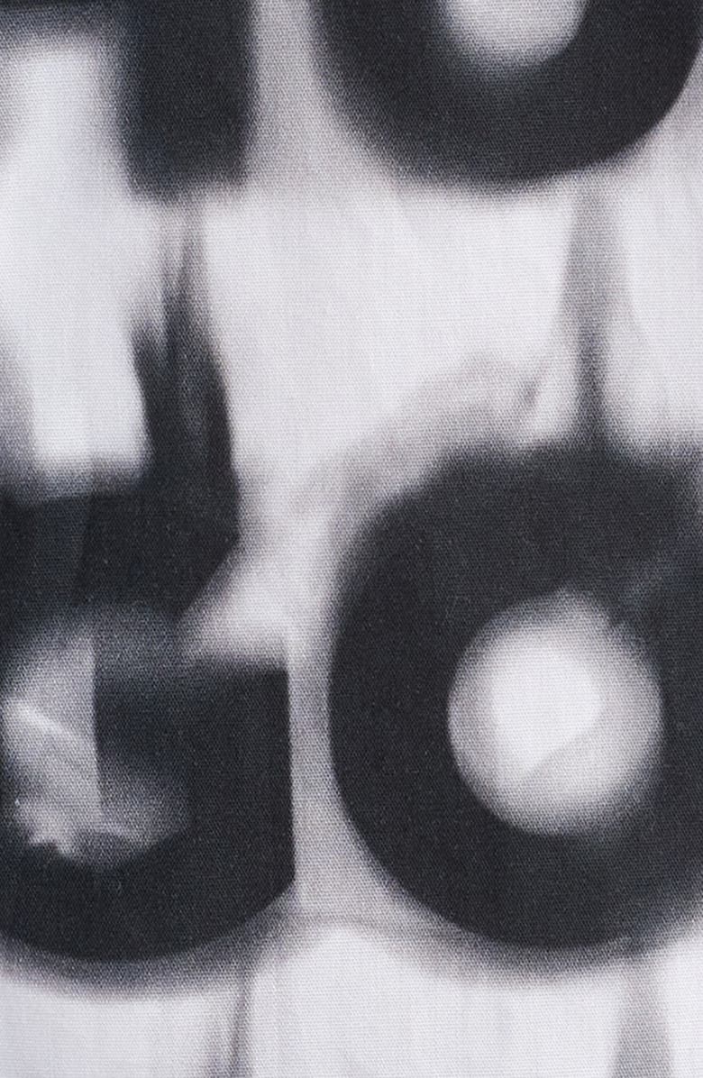 HUGO Ellino Logo Print Cotton Camp Shirt, Alternate, color,