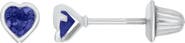 Mignonette Kids' September Birthstone Stud Earrings