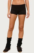 EDIKTED Soraia Foldover Bike Shorts