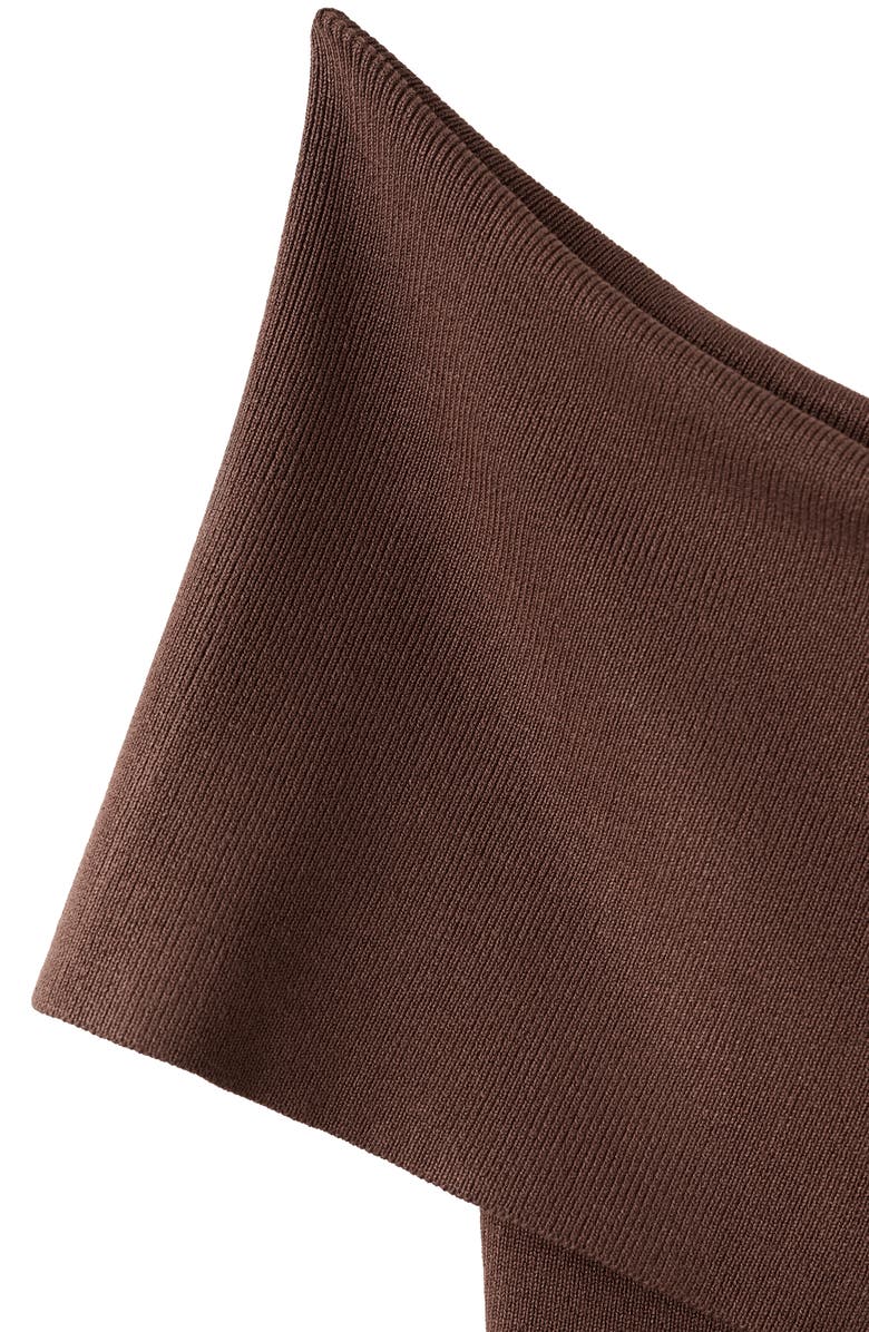 MANGO Off the Shoulder Rib Top, Alternate, color, 