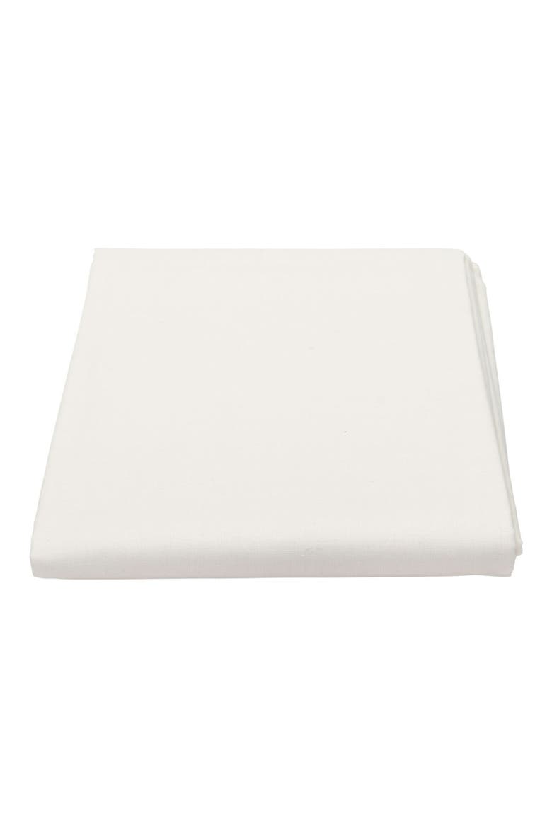 SENA™ aire Organic Cotton Fitted Sheet, Main, color, MOONBEAM