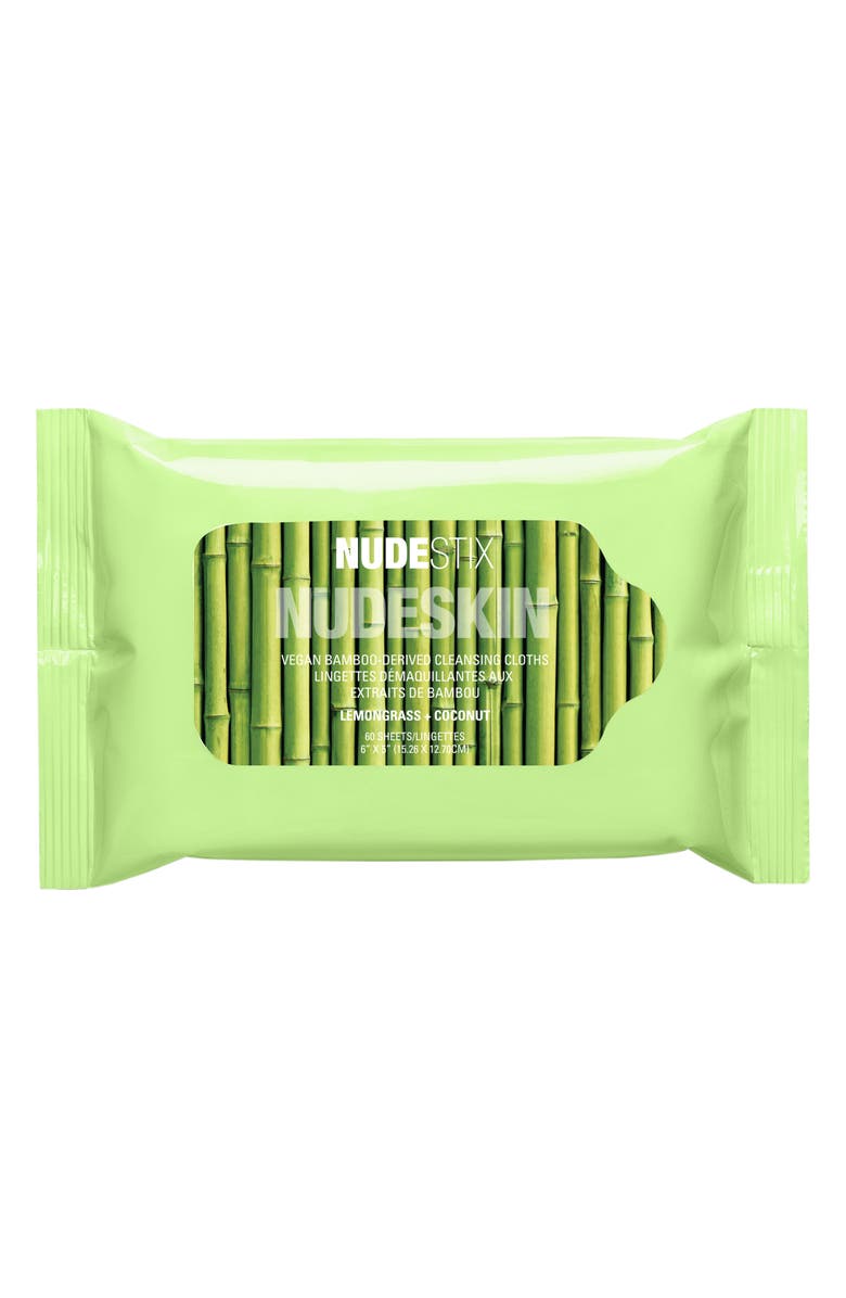 NUDESTIX Lemongrass + Coconut Cleansing Cloth, Main, color, 