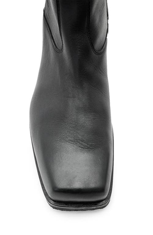 Allsaints Orla Plain Toe Boot In Black