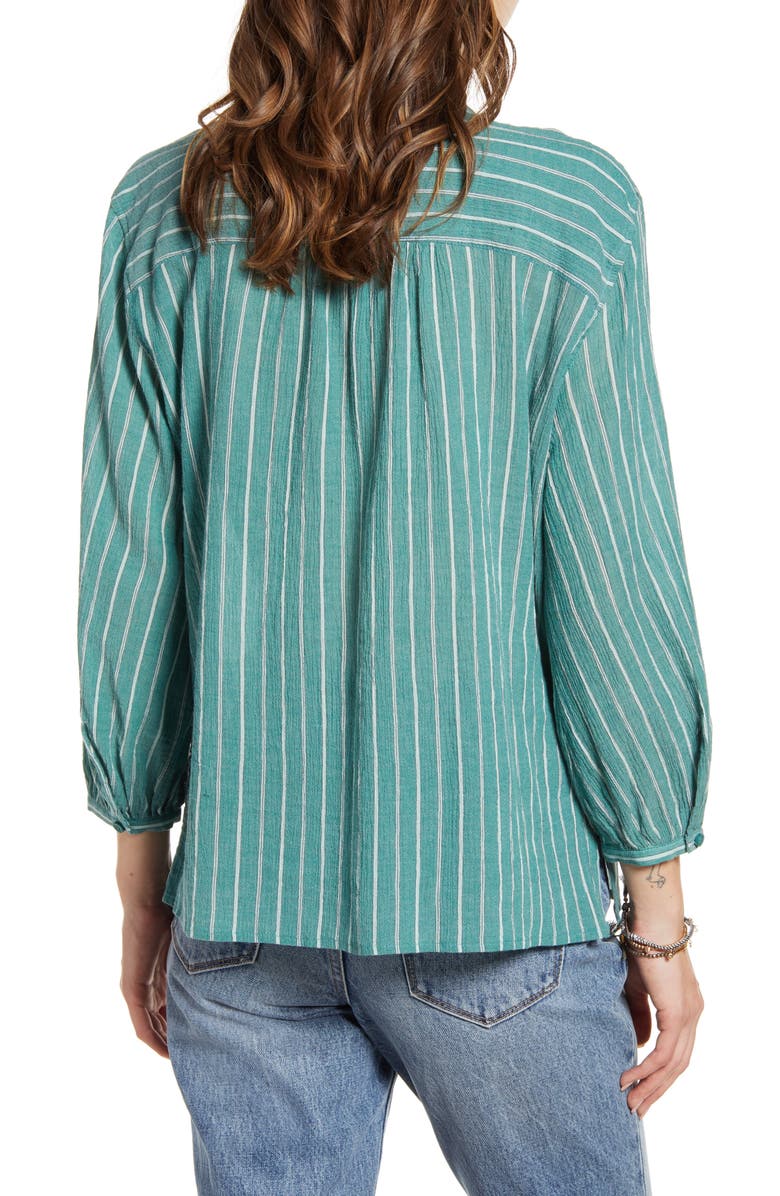 Treasure & Bond Stripe Popover Shirt, Alternate, color, 