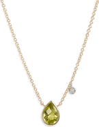 Meira T Peridot Pendant Necklace