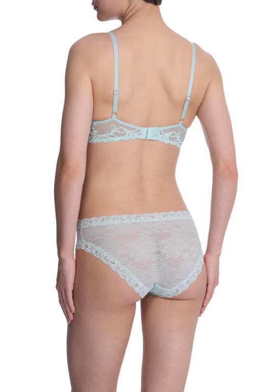 Natori Feathers Plunge T-shirt Basics Bra In Green