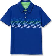 Lands' End Boys Short Sleeve Performance Polo