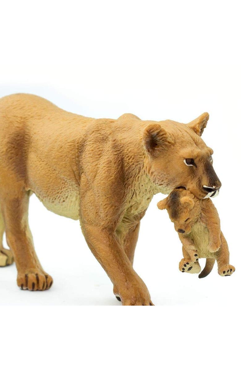 Safari Ltd. Lioness With Cub Kids Toy Figure, Alternate, color, NO COLOR