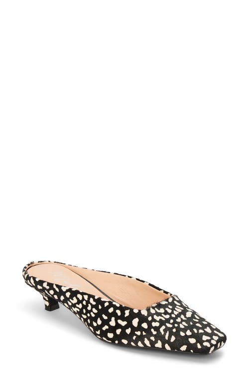 Matisse Classy Kitten Heel Mule In Black