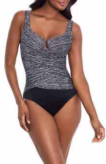 Miraclesuit® Selenite Layered Escape One-Piece Swimsuit