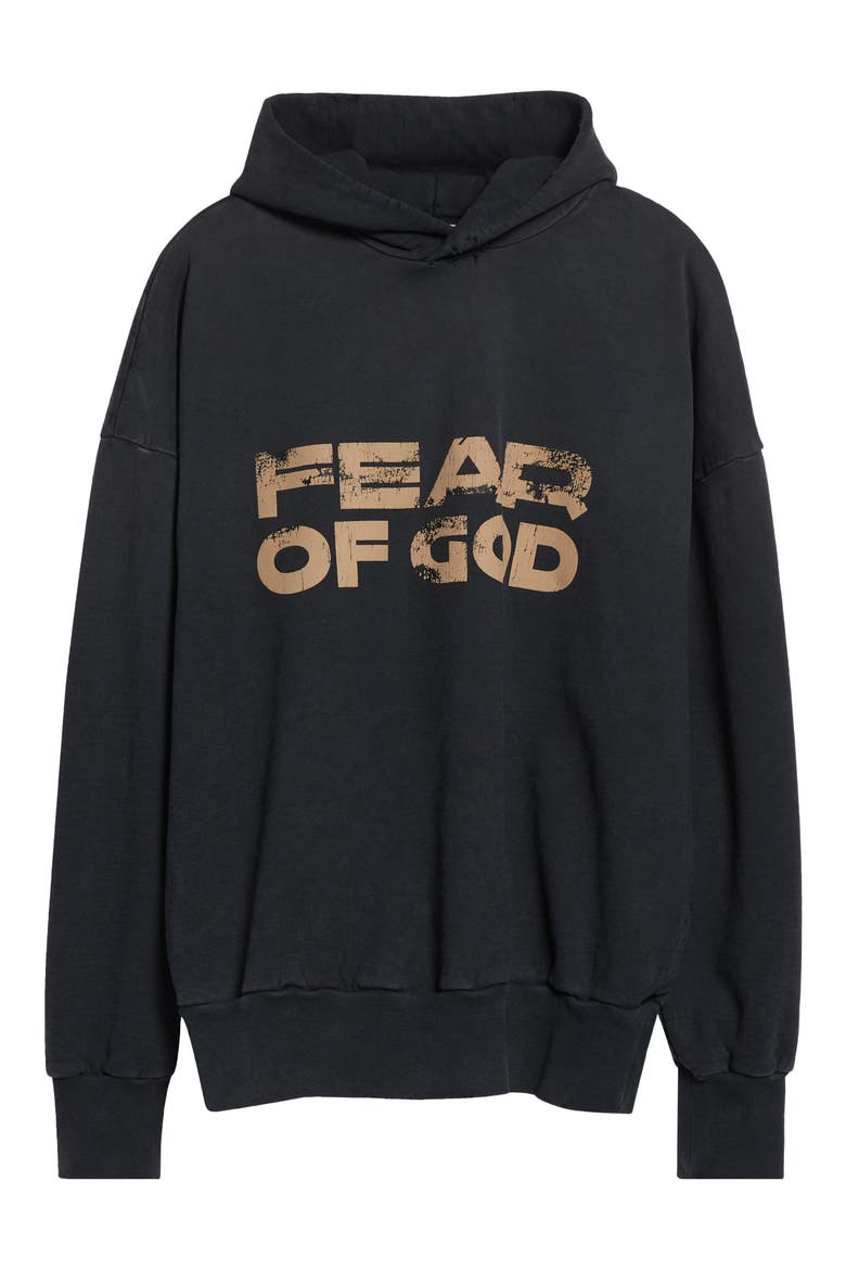 Logo Graphic Hoodie, Alternate, color, BLACK BLACK
