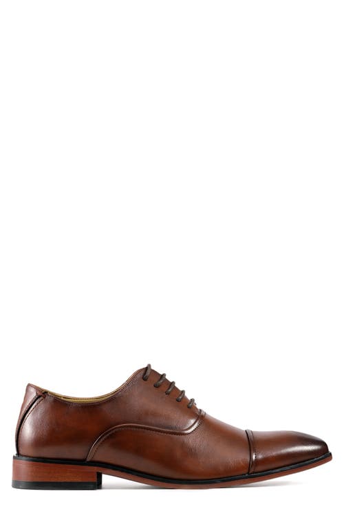 Tommy Hilfiger Saylor Cap Toe Oxford In Brown
