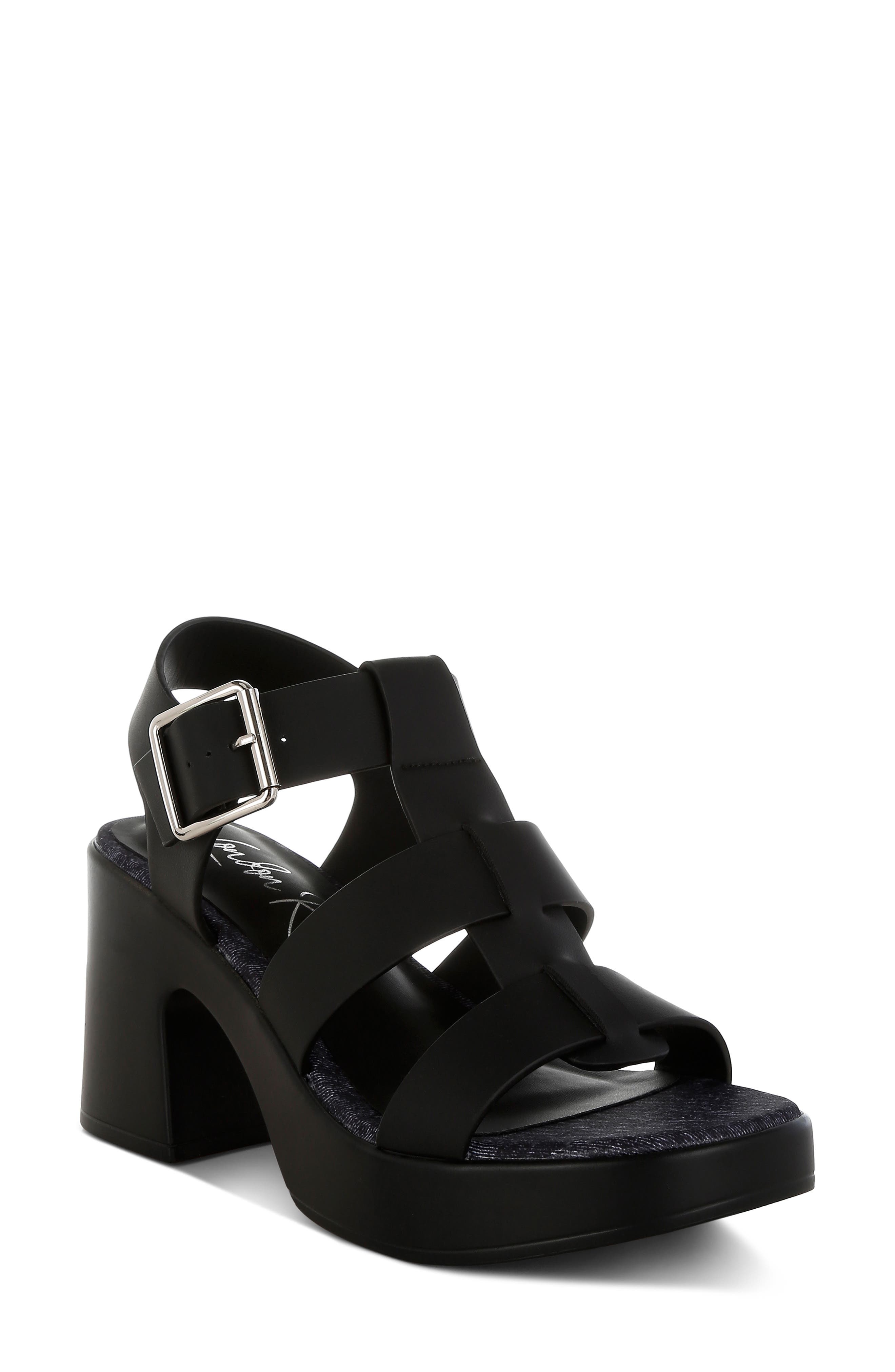 LONDON RAG Avalon Platform Fisherman Sandal, Main, color, 