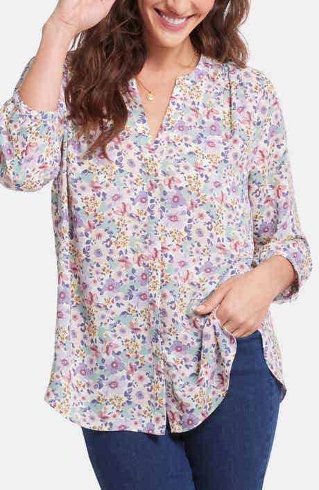 NYDJ Pintuck Blouse